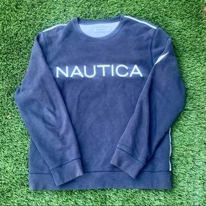 Navy Blue Nautica Crewneck